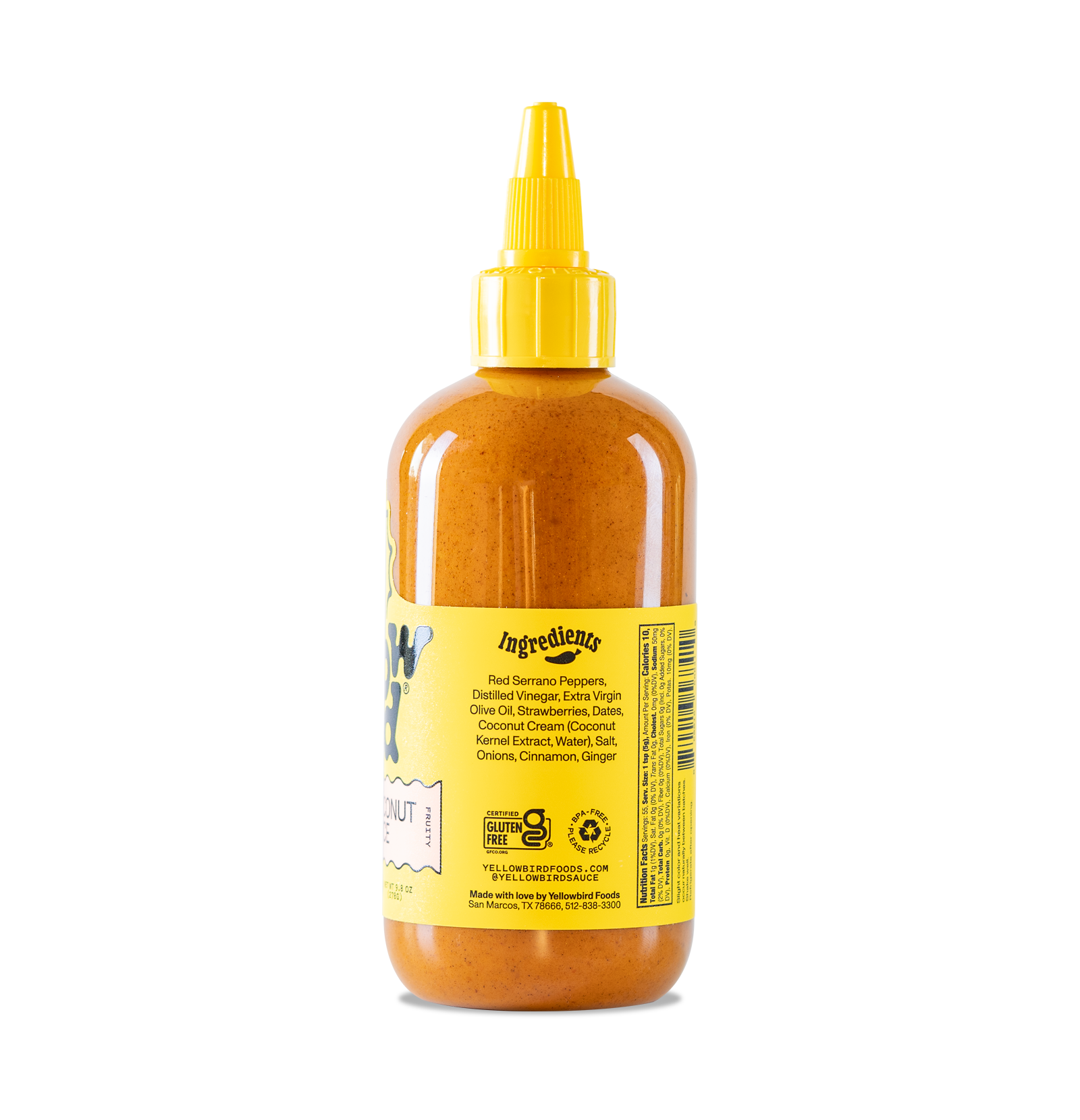 Serrano Coconut Hot Sauce